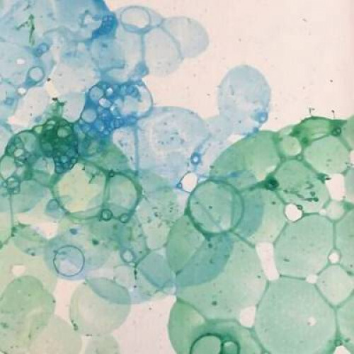 Kreativ-Treff mit Bine - Seifenblasen-Bilder